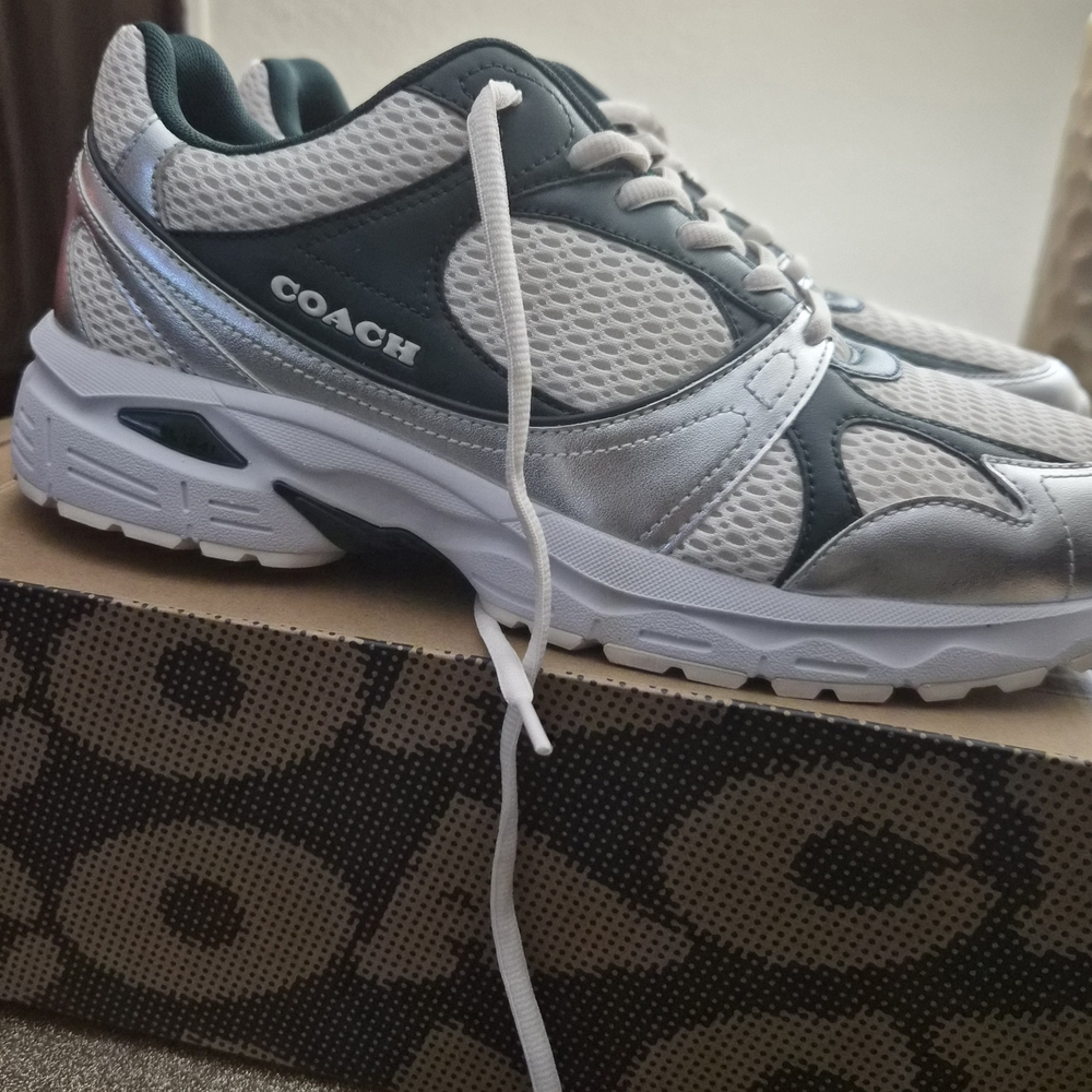 Coach Green Multi Athletic Sneakers - Picture 3 of 4